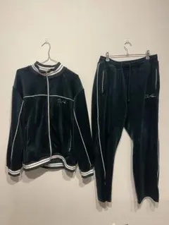 即完売品 XLARGE DexFilmZ コラボ ベロアセットアップ