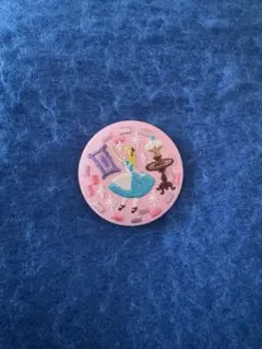 ディズニー 刺繍缶バッジ 不思議の国のアリス