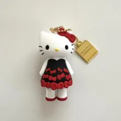 あ*か様 ハローキティ展 シークレットマスコットチャームB ドレス 50周年記念