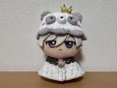 ちびぐるみ　ぬい服　編み物　グレー　灰色