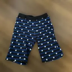 BREEZE ハーフパンツ 120 ストライプ・ドット柄