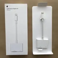 Lightning to Digital AV Adapter Apple純正品