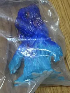 大ブルマァク展 特典 ミニソフビ ガラモン ブルー 青 ソフビ 未使用品
