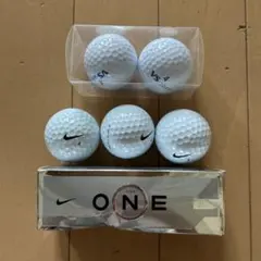 ゴルフボールNike One 3個セット　VS soft2個セット　計5個のサムネイル