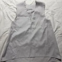 グレー ベスト サイズF ポリエステル