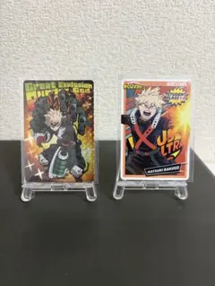 ヒロアカ　ヒーローズチップス3 爆豪セット