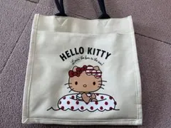 サンリオ　ハローキティ　日焼け　トートバッグ