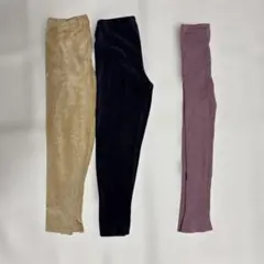 UNIQLO ボトムス 2点 petit mine 130cm
