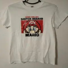 美品　スーパーマリオ Tシャツ　白　super mario