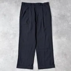 ローレン ラルフローレン W35 スラックス 古着 90s 黒 21763 - メルカリ