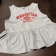 タンクトップ　130 ほど　試着のみ