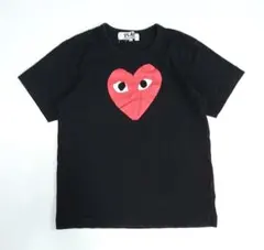 PLAY COMME des GARCONS✨Tシャツ 黒 L ハート 半袖のサムネイル