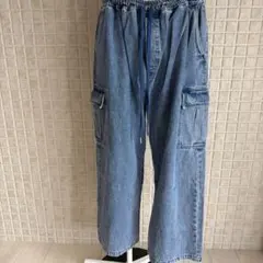 KIXSIX 2WAYデニムカーゴパンツ - メルカリ