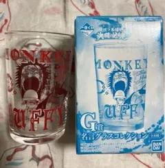 一番くじ ONEPIECE 匠の系譜 決闘ノ記憶 名言グラス Ｇ賞 ルフィ