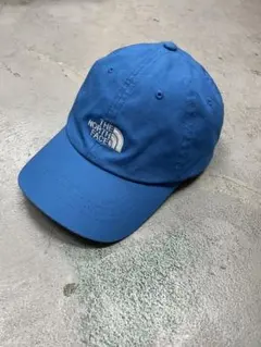 THE NORTH FACE ノースフェイス　キャップ　帽子　青　刺繍　水色