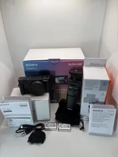 SONY ZV-1M2 シューティンググリップキット ブラック★元箱付・美品★のサムネイル