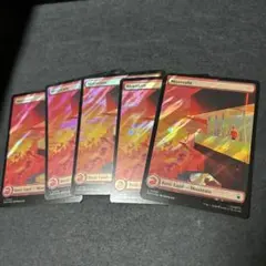山 サージfoil ff mtg 6枚 mountain - メルカリ