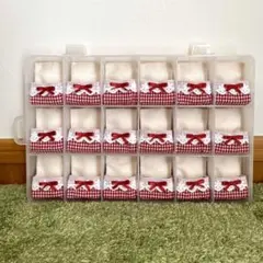 18収納ケース　お布団付き　収納　推し活　赤ちゃん　5cmぬい　グッズ　お片付け