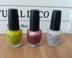 O.P.I ネイルラッカー 3色セット