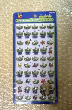 ボンボンドロップシール　ミニ　【リトルグリーンメン】