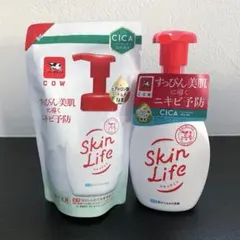 【新品】牛乳石鹸　スキンライフ　泡　本体160ml＆詰替140mlのサムネイル