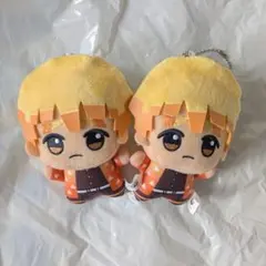 2体セット　新品　鬼滅の刃 ちびぐるみ　vol.1 我妻善逸　ぬいぐるみ
