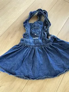 ミッフィー刺繍デニムワンピース 95