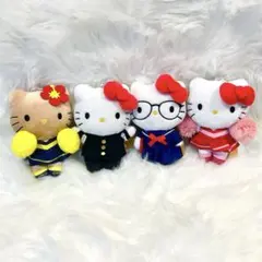 キティ　チアーTOYチャーム　グローバルワーク　応援団 セーラー 日焼け