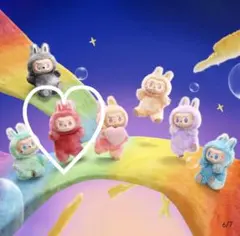 ラブブ LABUBU Energy エナジー Love ラブ 赤 巾着