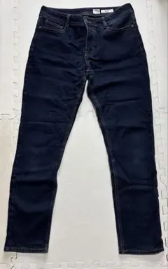 ネイビー スキニーデニム 32(W73cm)