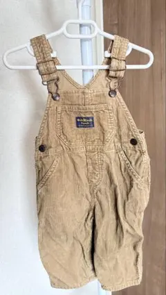 OSHKOSH オシュコシュ コーデュロイ オーバーオール サロペット ベージュ
