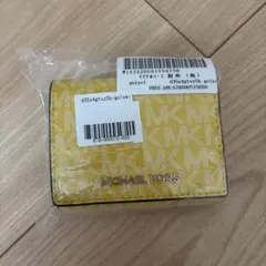 MICHAEL KORS イエロー　マイケルコース ミニ財布