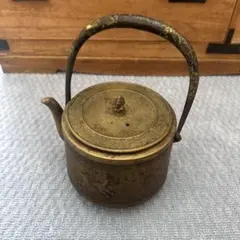 龍のレリーフ 錫製 茶筒 - メルカリ