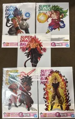 未開封 ドラゴンボール一番くじ F賞 クリアポスター