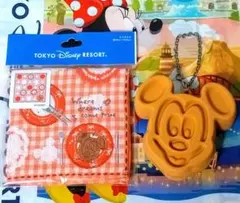 東京ディズニーリゾート ミッキーワッフル まとめ売り タオル バッグチャーム
