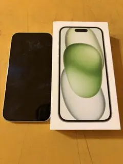 Apple iPhone 本体 ジャンク品　15 緑