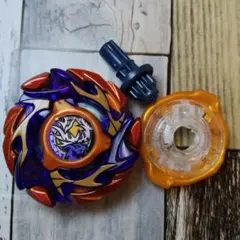ベイブレードX BEYBLADEX バックスアントラーズ メタルコート オレンジ