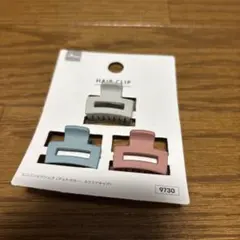 ミニヘアクリップ 3個セット