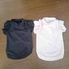 犬服 フリル付き 2色セット