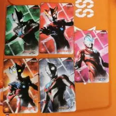 ウルトラマンエックス　ジード　ロッソ　　ニュージェネ　コレクションカード　セット