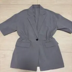コーエン　リネンタッチ半袖シャツジャケットのサムネイル