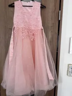 キッズ フォーマルドレス ピンク 140cm 発表会 結婚式