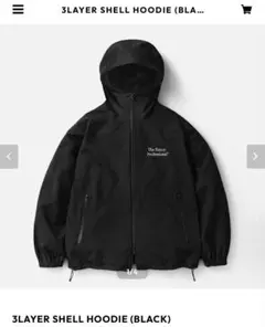 ブラック マウンテンパーカー