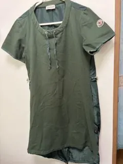 MONCLER オリーブグリーン Tシャツ