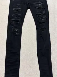 AMIRI MX1 32 レザー パッチ スキニー アミリ+タグ - メルカリ
