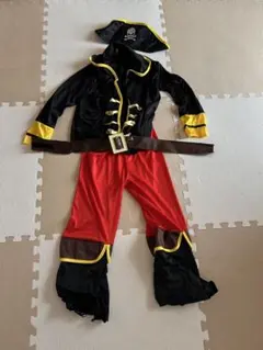 海賊コスチューム 帽子・ベルト付き