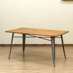 Mercury　ヴィンテージダイニングテーブル　140×80 シルバー