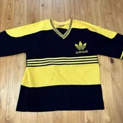 90s adidas ゲームシャツ　半袖　トレフォイル　常田大希　オーバーサイズ