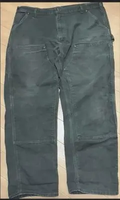 カーハート ダブルニー ペインターパンツ モスグリーン USA製