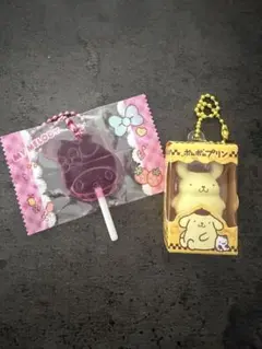 サンリオ マイメロディ ポムポムプリン キーホルダー 2点セット